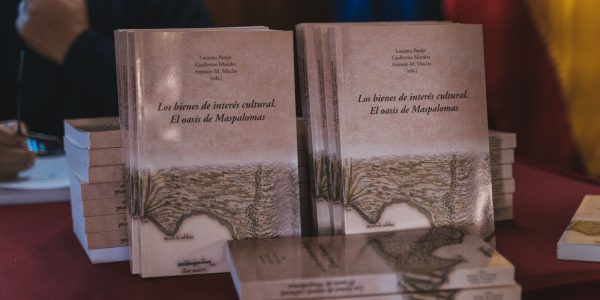 Presentación de 'Los bienes de interés cultural. El oasis de Maspalomas' | Foto cedida