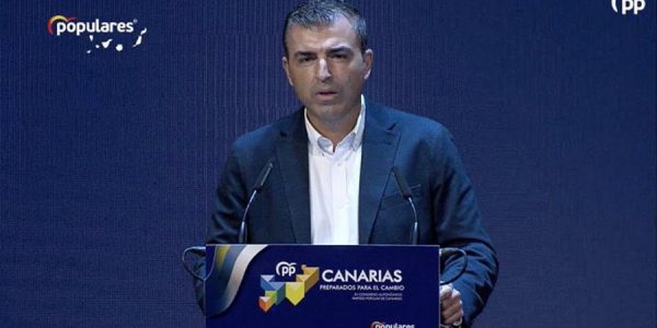 Manuel Domínguez, presidente del PP de Canarias