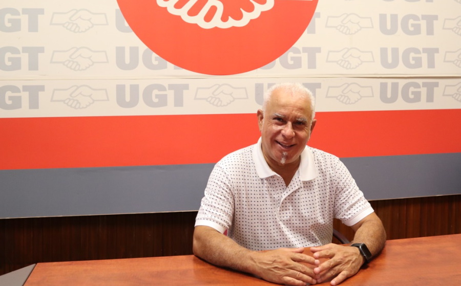 Manuel Navarro, secretario general de UGT Canarias