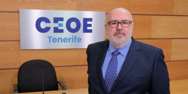 Pedro Alfonso, presidente de la CEOE de Tenerife