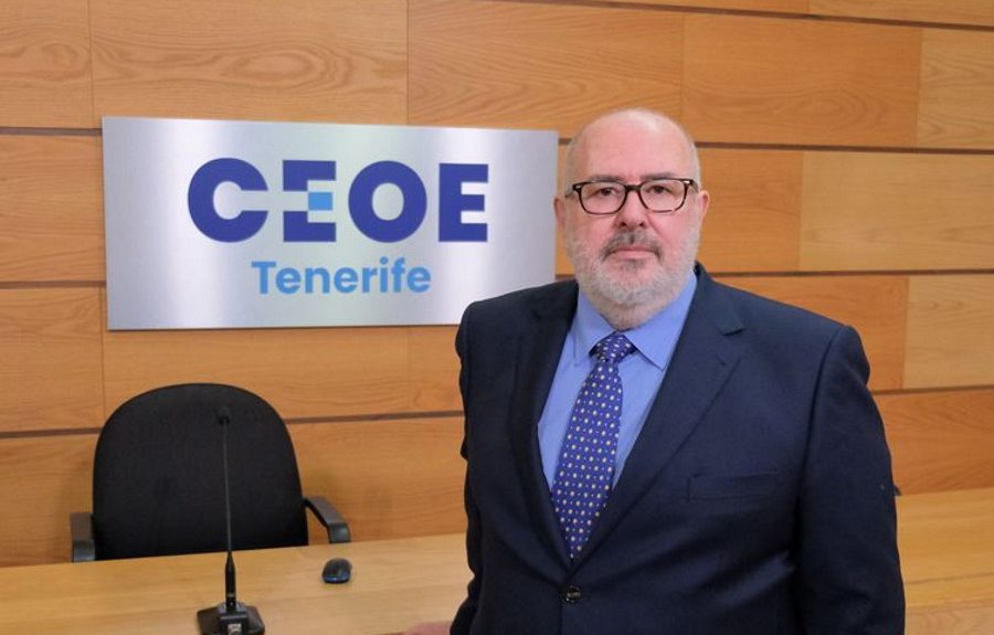 Pedro Alfonso, presidente de la CEOE de Tenerife