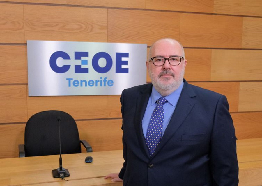 Pedro Alfonso, secretario general de la CEOE de Tenerife Pedro Alfonso, secretario general de la CEOE de Tenerife
