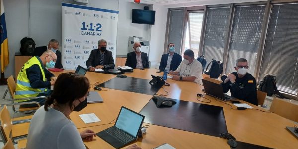 Reunión del comité director de Pevolca