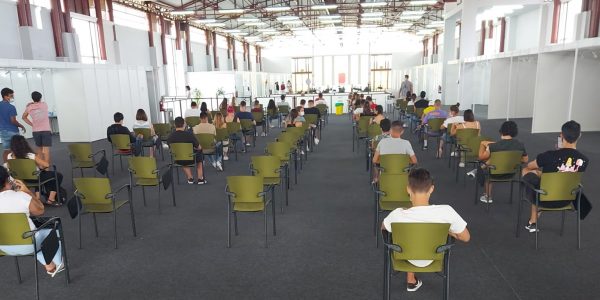 Sala de vacunación en Canarias | Foto: Sanidad