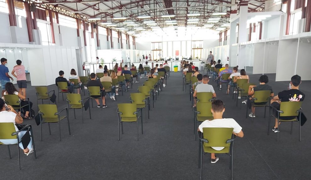 Sala de vacunación en Canarias | Foto: Sanidad