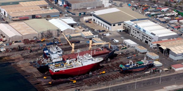 Instalaciones de Zamakona Yards en Las Palmas de Gran Canaria