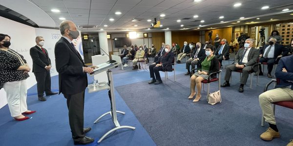 Ángel Tristán durante la toma de posesión como presidente del CS de la ULPGC | Foto: CS de la ULPGC
