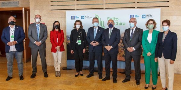 Presentación de las obras de Chira-Soria | Foto: Gobierno de Canarias