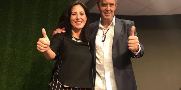 Dunia Álvaro y Alejandro Cacharrón en la pasada campaña electoral | Foto: PP