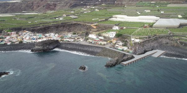Infografía del embarcadero de emergencia en Puerto Naos | Foto: Gobierno de Canarias