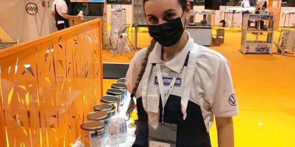 Carolina Marrero en la Spain Skills 2022