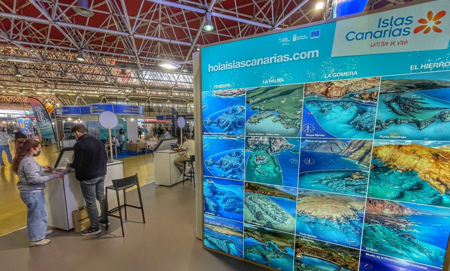 Stand de Canarias en una feria de turismo | Foto: Gobierno de Canarias Stand de Canarias en una feria de turismo | Foto: Gobierno de Canarias
