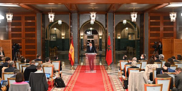 Pedro Sánchez en su reciente visita a Marruecos | Foto: Gobierno de España