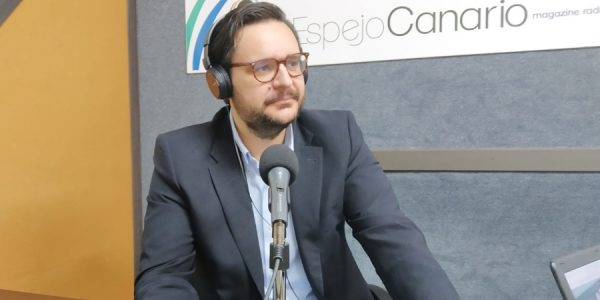 Sergio Ramos en los estudios de El Espejo Canario | Foto: PP