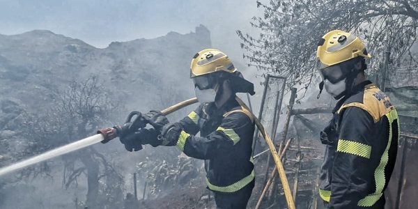 Bomberos del Consorcio de Emergencias de Gran Canaria