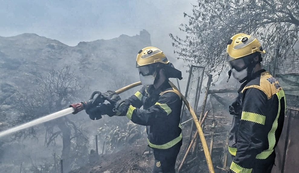 Bomberos del Consorcio de Emergencias de Gran Canaria