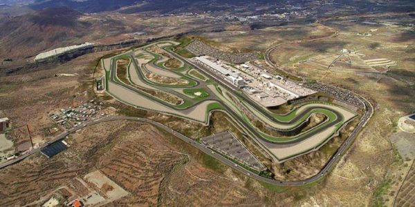 Infografía sobre el proyectado circuito del motor de Tenerife