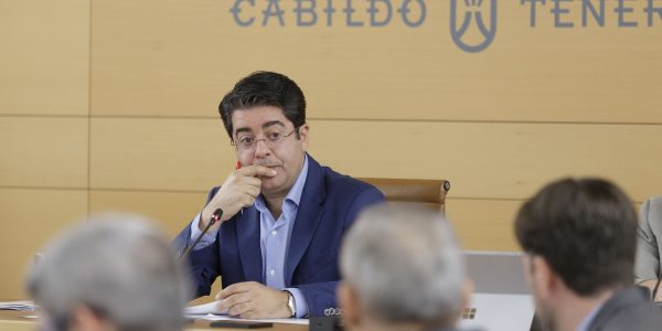 Pedro Martín, presidente del Cabildo de Tenerife