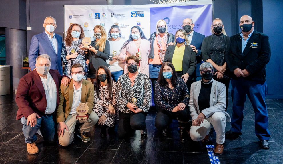 Acto de homenaje a las pioneras de la lucha canaria femenina en Gran Canaria