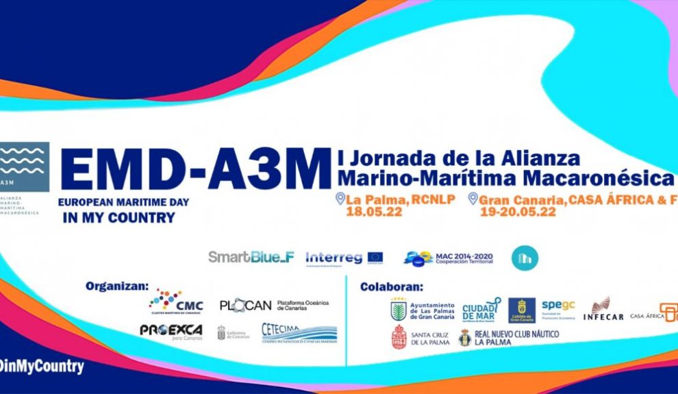 Cartel de la I Jornada de la Alianza Marino-Marítima Macaronésica