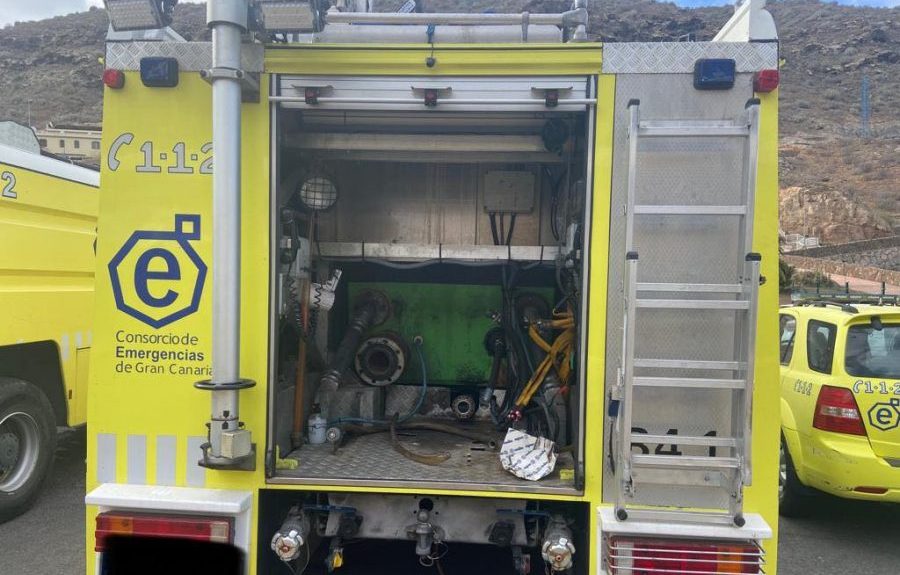 Estado de los vehículos de Bomberos de Gran Canaria | Foto: Junta de Personal de Bomberos