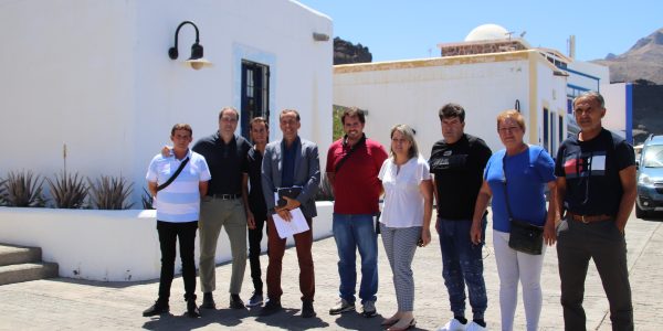 Visita de la consejera Alicia Vanoostende a la Confradía de Agaete | Foto: Gobierno de Canarias