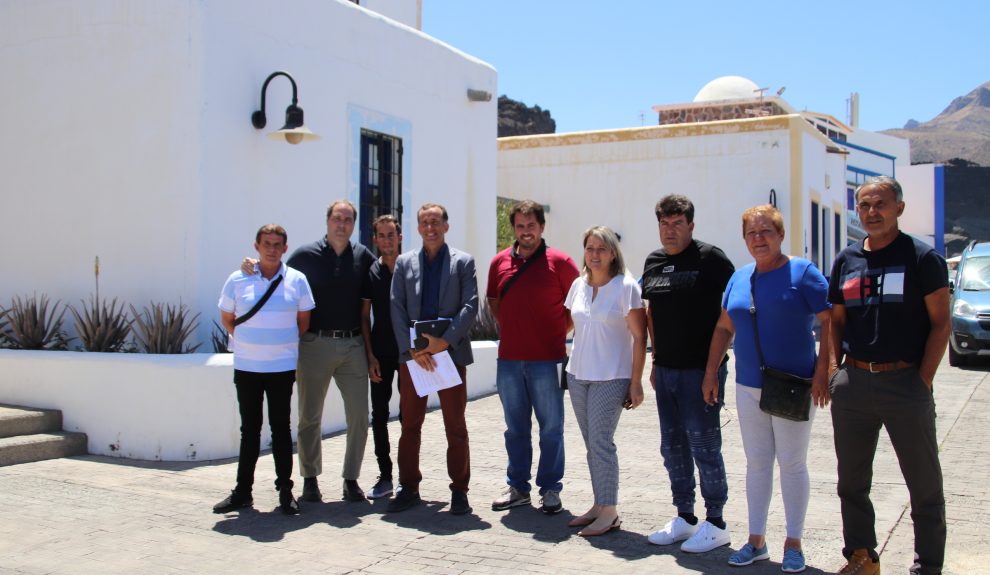 Visita de la consejera Alicia Vanoostende a la Confradía de Agaete | Foto: Gobierno de Canarias