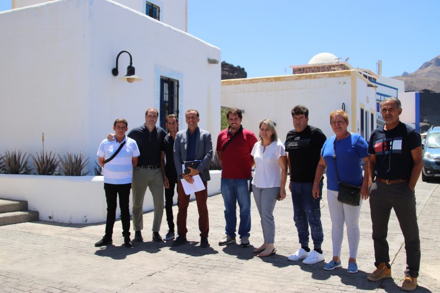 Visita de la consejera Alicia Vanoostende a la Confradía de Agaete | Foto: Gobierno de Canarias Visita de la consejera Alicia Vanoostende a la Confradía de Agaete | Foto: Gobierno de Canarias