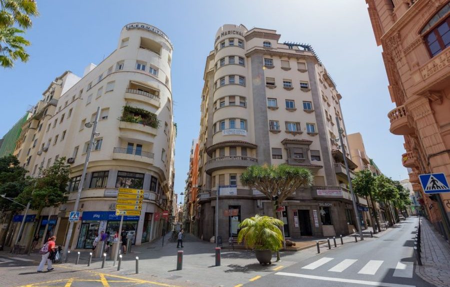 Zona comercial de Santa Cruz de Tenerife