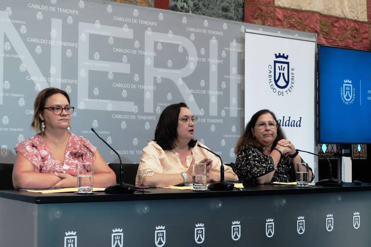 Presentación del informe sobre violencia de género | Foto: Cabildo de Tenerife Presentación del informe sobre violencia de género | Foto: Cabildo de Tenerife