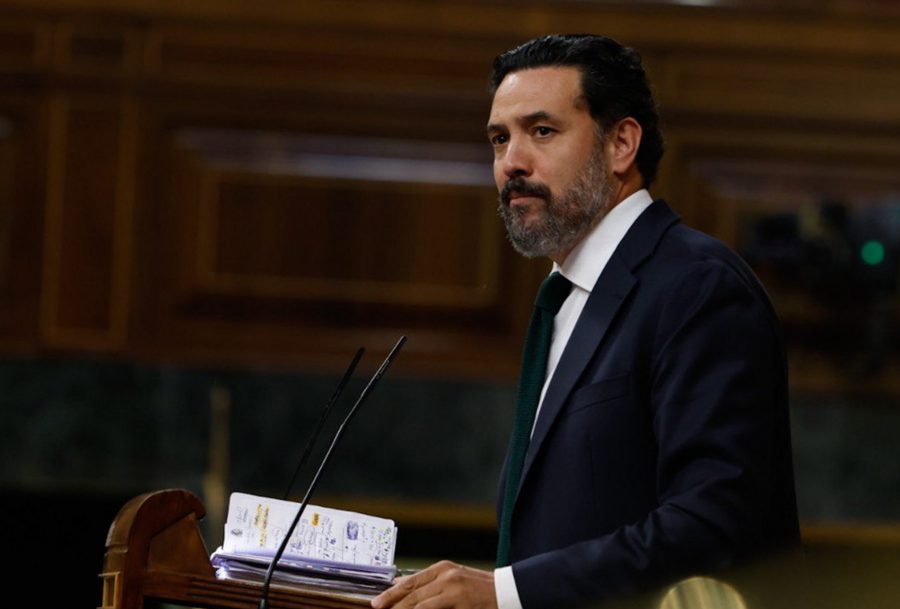 Guillermo Mariscal durante una intervención en el Congreso Guillermo Mariscal durante una intervención en el Congreso