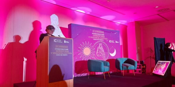 Magdalena Piñeyro en las jornadas sobre gordofobia del Instituto Canario de Igualdad | Foto: ICI