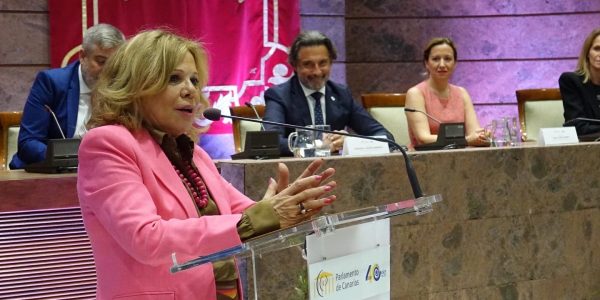 María Dolores Palliser | Foto: Parlamento de Canarias