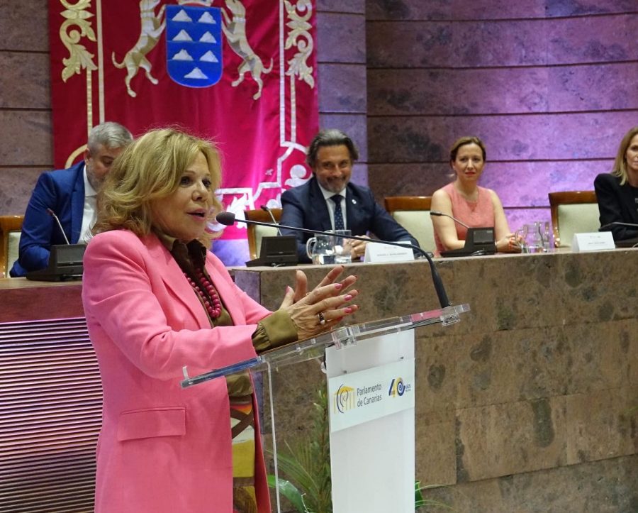 María Dolores Palliser | Foto: Parlamento de Canarias María Dolores Palliser | Foto: Parlamento de Canarias