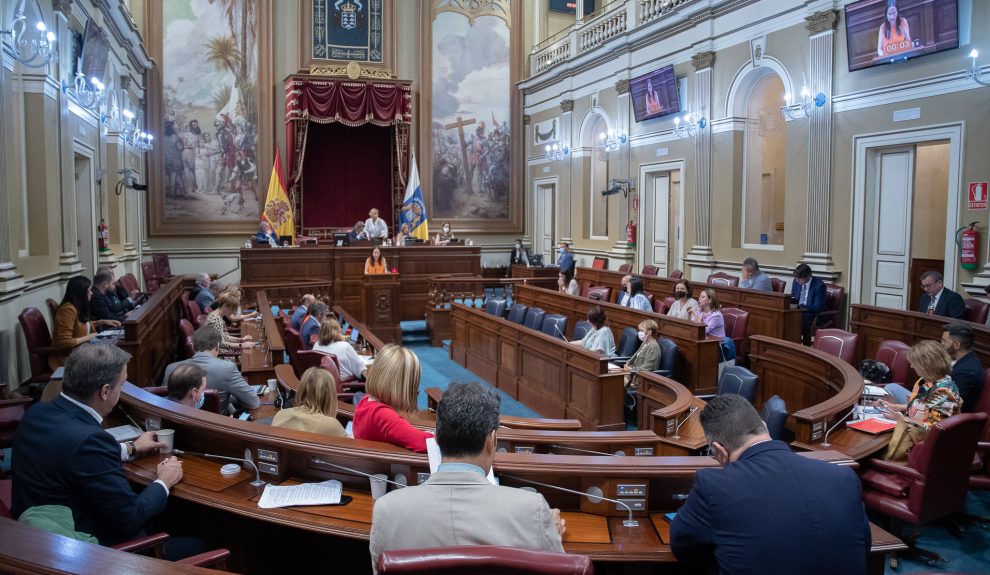 Pleno del Parlamento de Canarias | Foto: Parcan