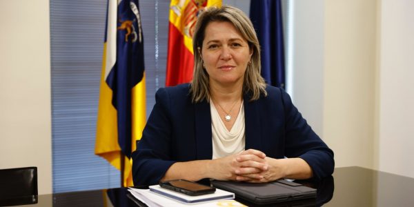 Alicia Vanoostende, consejera de Agricultura, Ganadería y Pesca del Gobierno de Canarias
