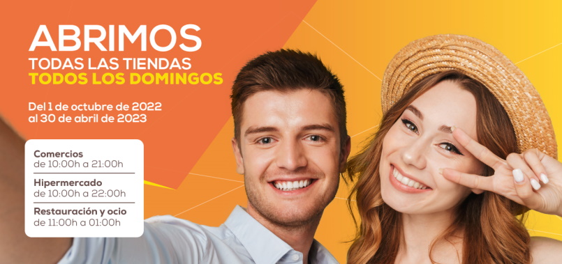 Campaña de la apertura dominical del CC Las Arenas