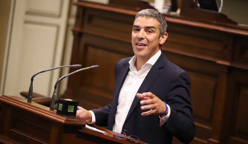 Narvay Quintero en el Parlamento de Canarias