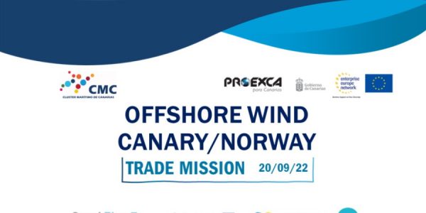 El Clúster Marítimo de Canarias busca sinergias con noruega para las empresas del sector de la eólica marina