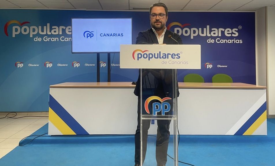 Asier Antona, en un acto del PP