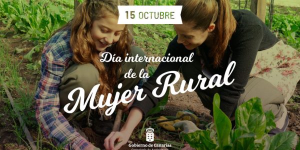 Cartel del Día Internacional de la Mujer Rural