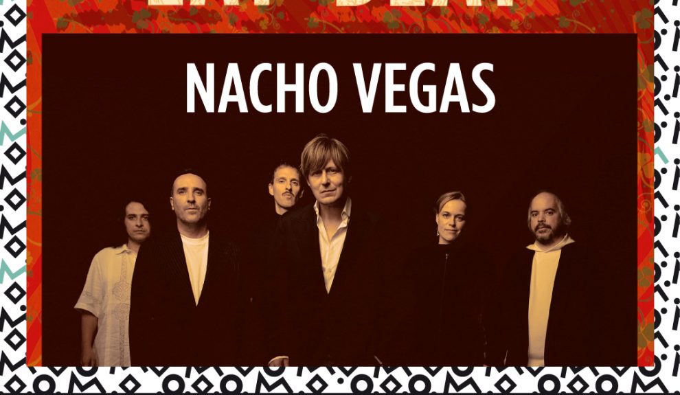 Cartel del concierto de Nacho Vegas en 'Eat to the Beat'