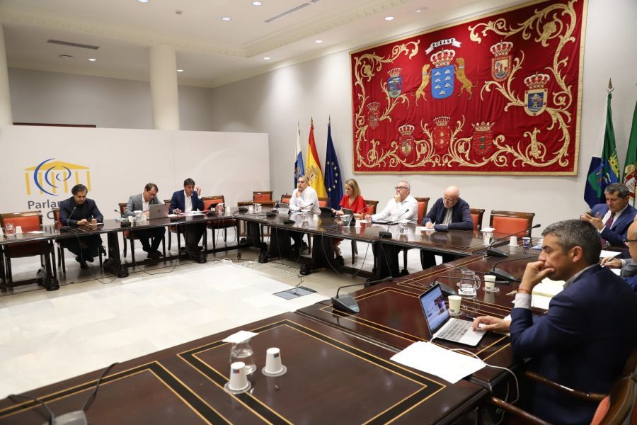 Comisión sobre el reto demográfico del Parlamento de Canarias | Foto: Parcan Comisión sobre el reto demográfico del Parlamento de Canarias | Foto: Parcan