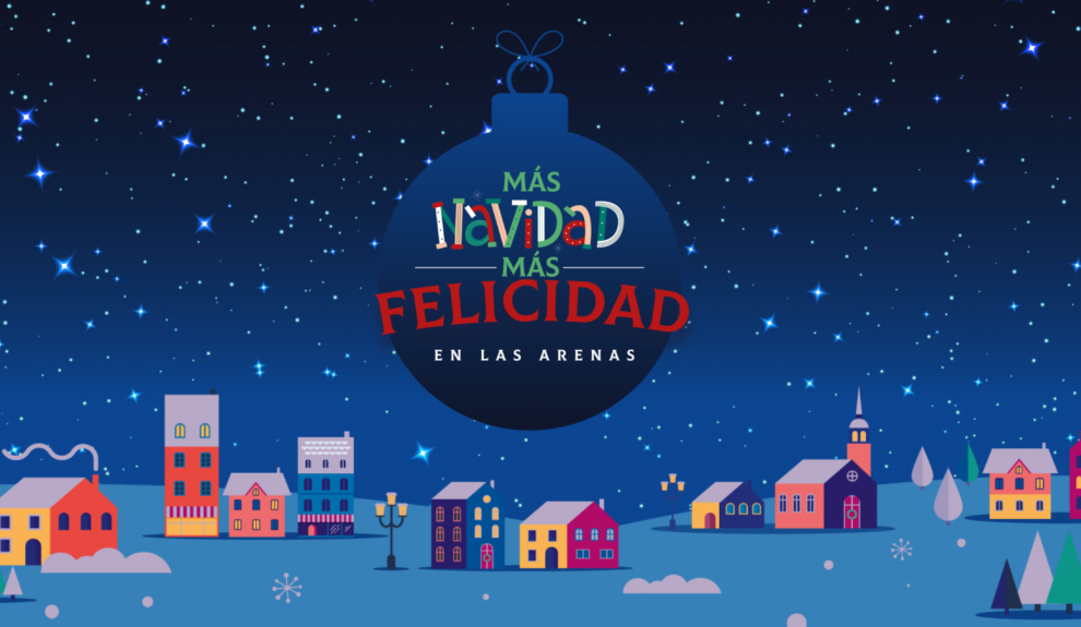Ya ha llegado la navidad al Centro Comercial Las Arenas