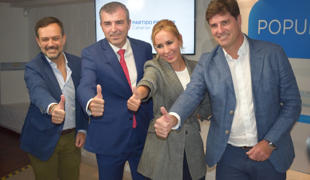 Presentación de candidaturas del PP al Cabildo y al Parlamento por Tenerife