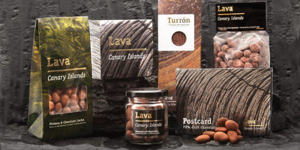 Surtido de productos de Lava Chocolate
