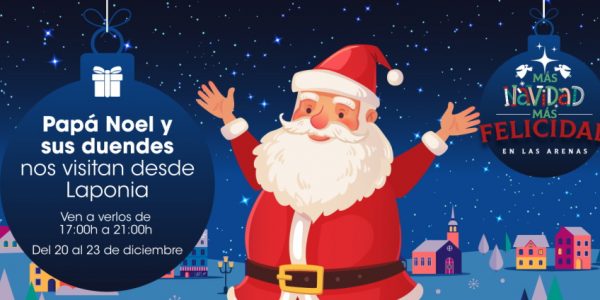 Las Arenas esperan con ilusión la llegada de Papa Noel