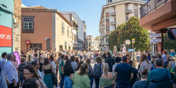 Zona comercial abierta de La Laguna