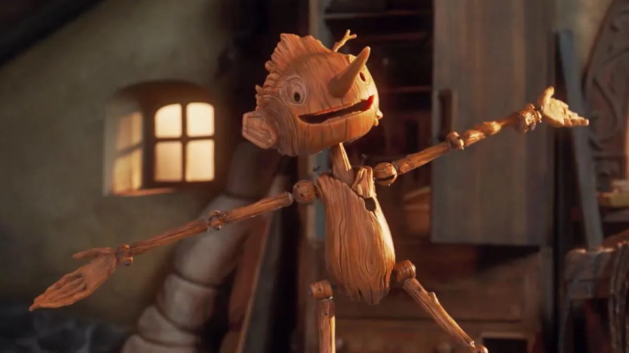 Escena de 'Pinocho' de Guillermo del Toro