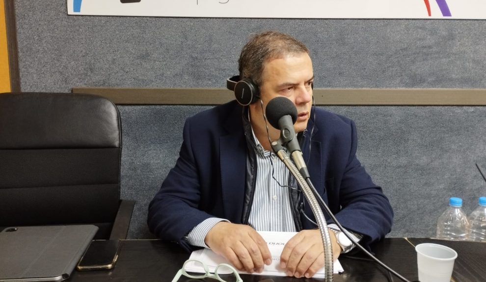 José Juan Ramos, presidente de Fedeport, en los estudios de El Espejo Canario